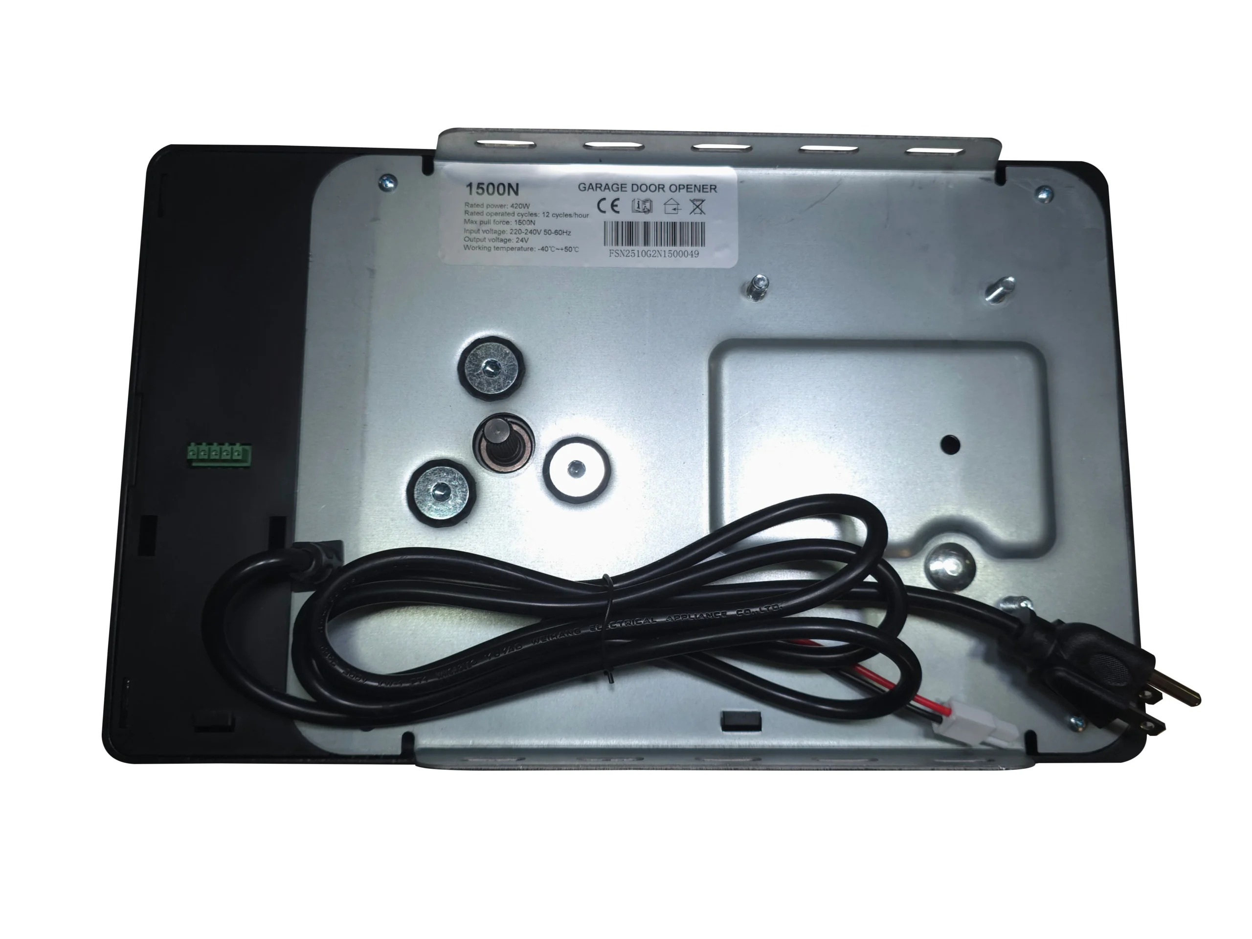 Motor MG vista superior